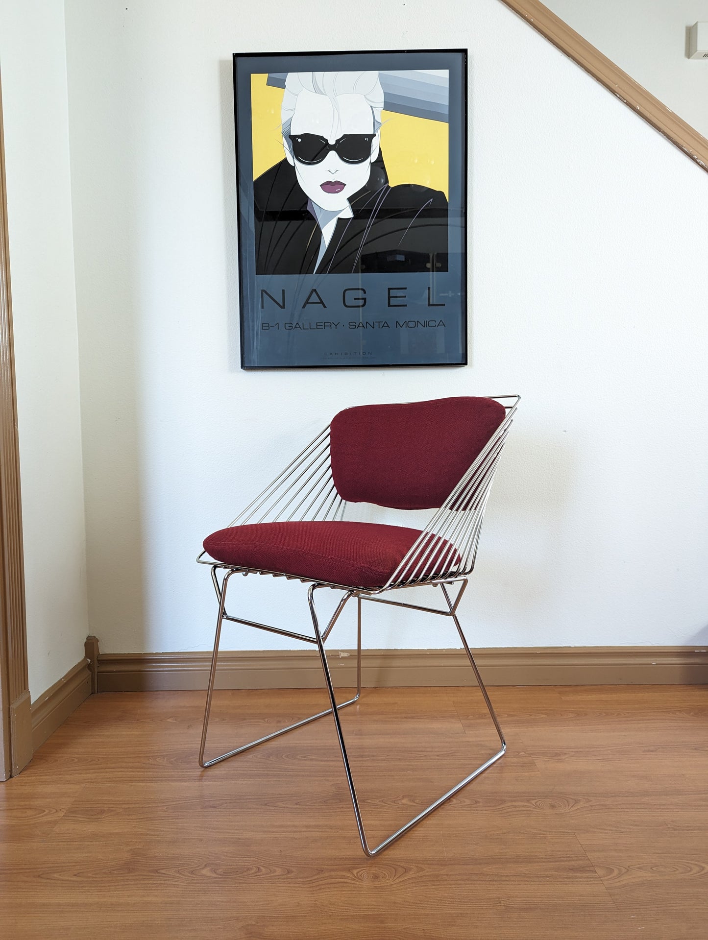 1960's Verner Panton Wire Grid Lounge Chair by Fritz Hansen Denmark