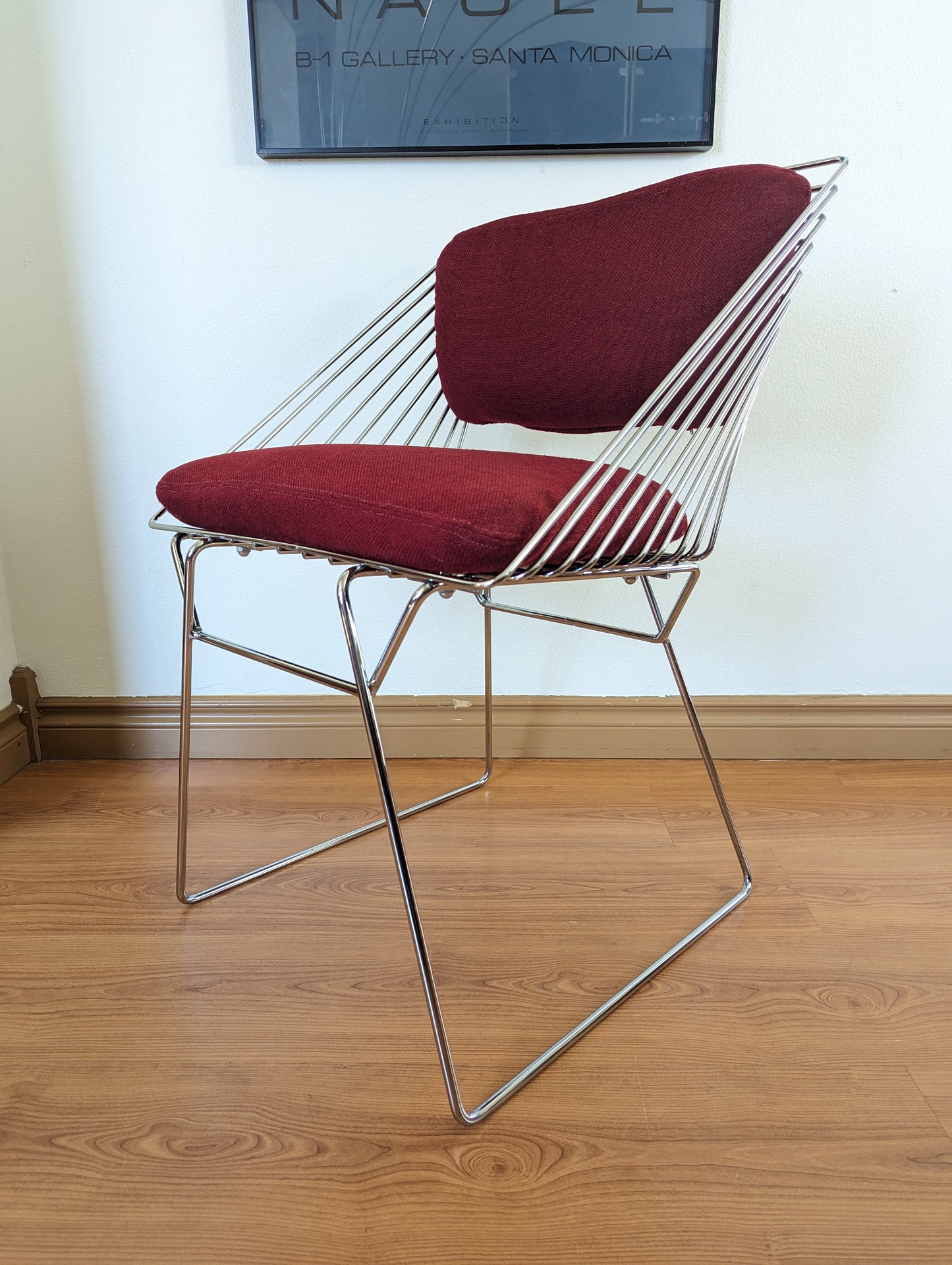 1960's Verner Panton Wire Grid Lounge Chair by Fritz Hansen Denmark