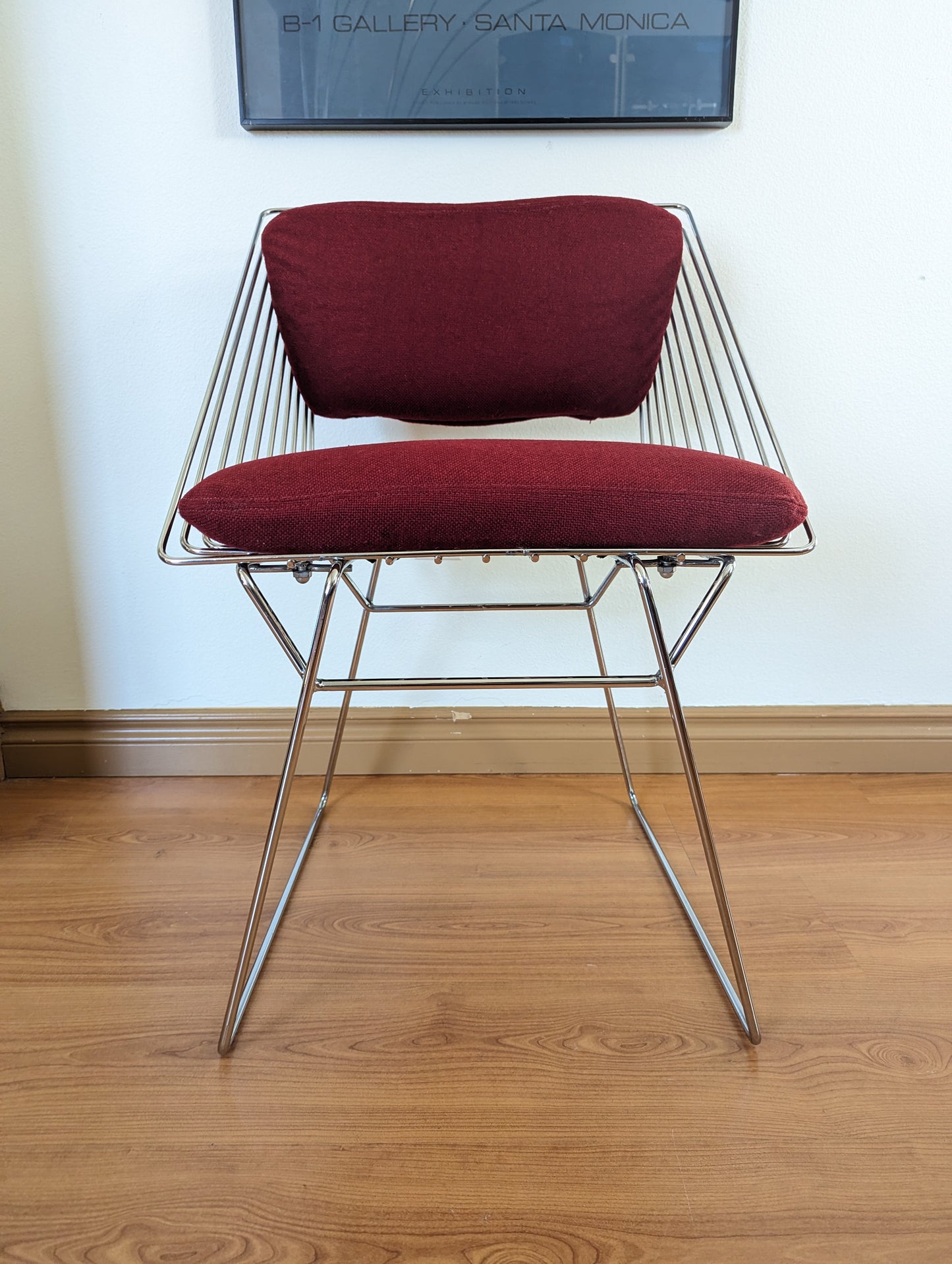 1960's Verner Panton Wire Grid Lounge Chair by Fritz Hansen Denmark