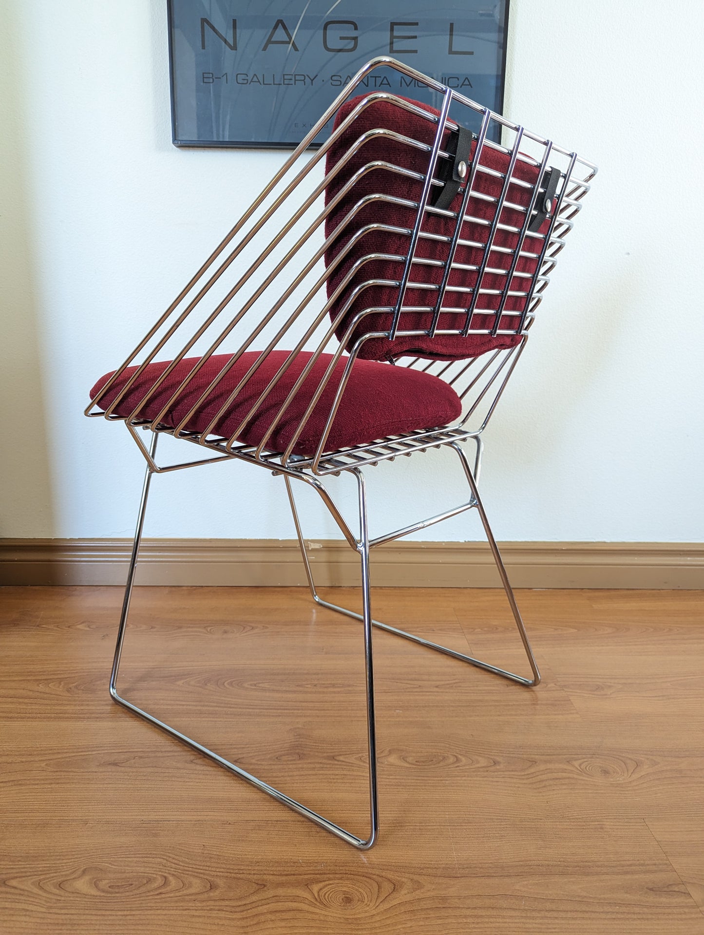 1960's Verner Panton Wire Grid Lounge Chair by Fritz Hansen Denmark