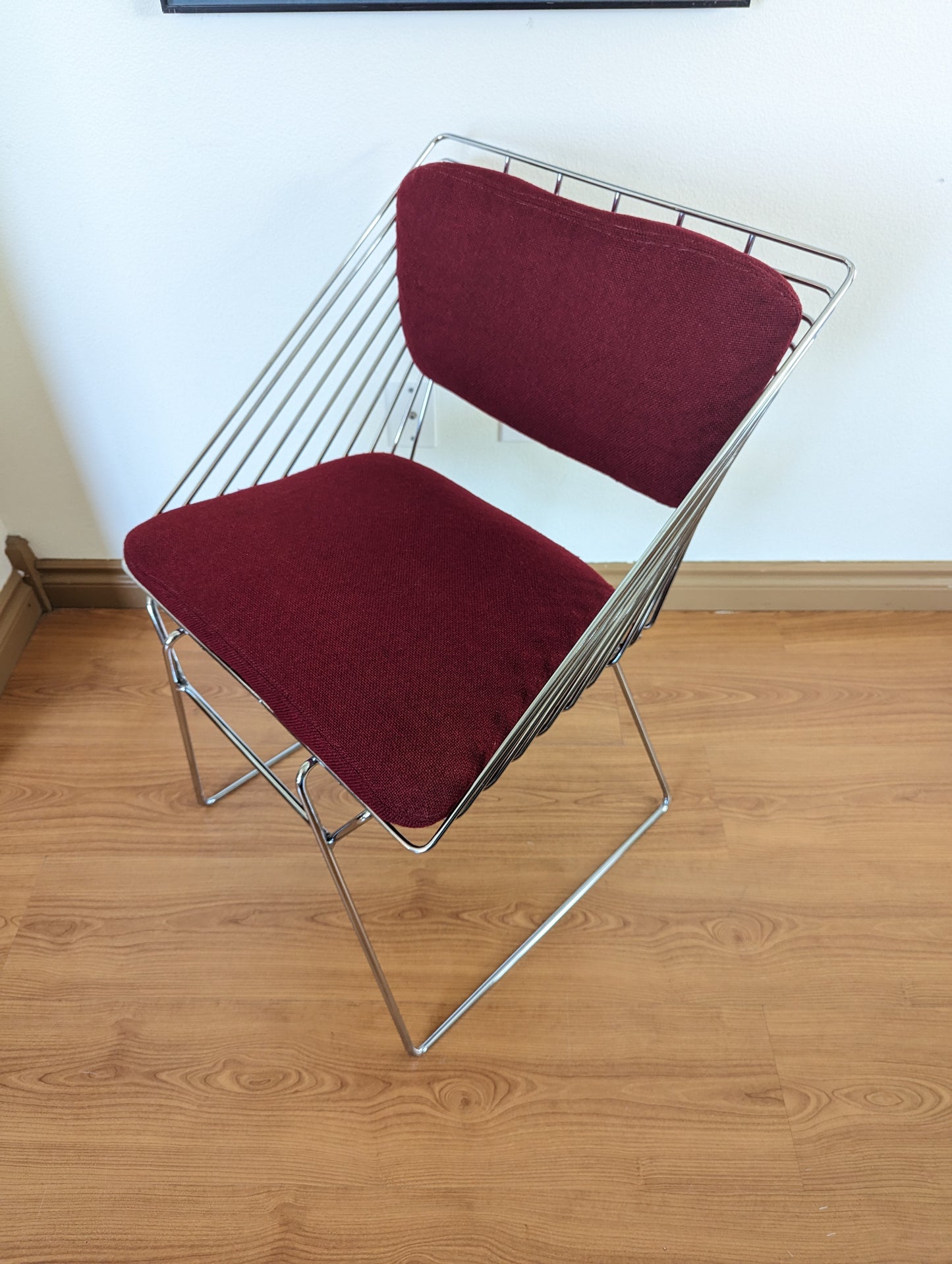 1960's Verner Panton Wire Grid Lounge Chair by Fritz Hansen Denmark