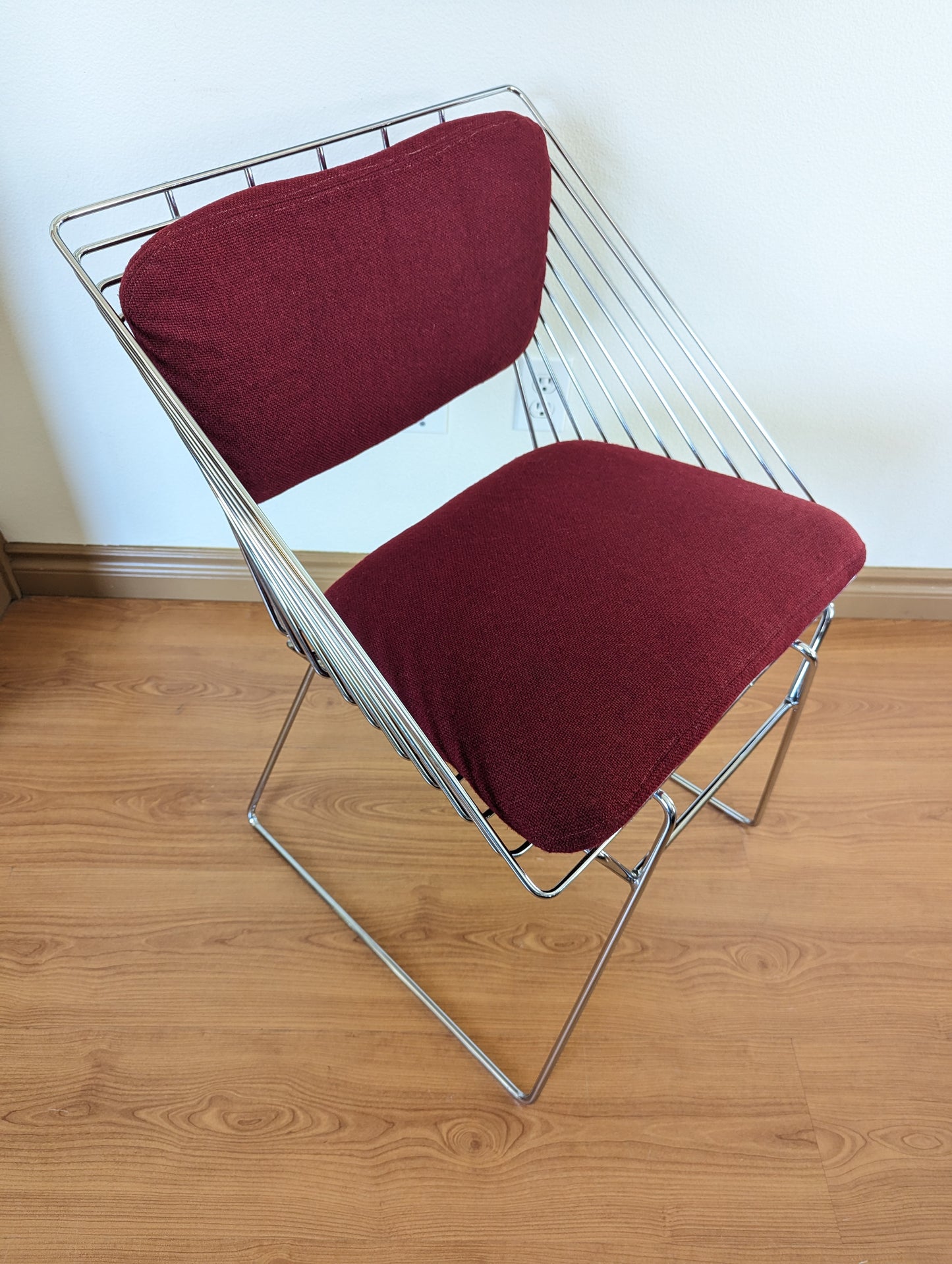 1960's Verner Panton Wire Grid Lounge Chair by Fritz Hansen Denmark